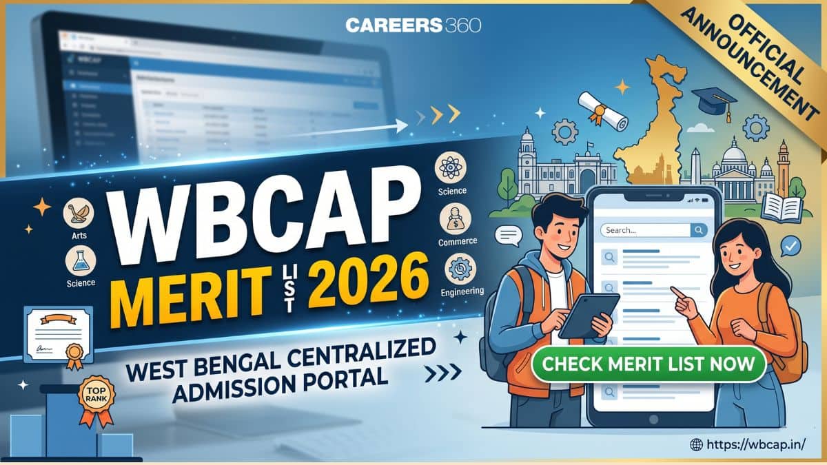WBCAP Merit List 2026 (Out): Download First Merit List PDF